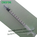 Medical Good Quality 1ml Luer Lock Syringe